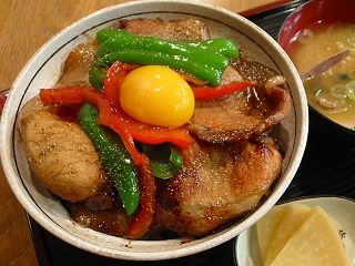 豚丼 Pork Grilled on Rice